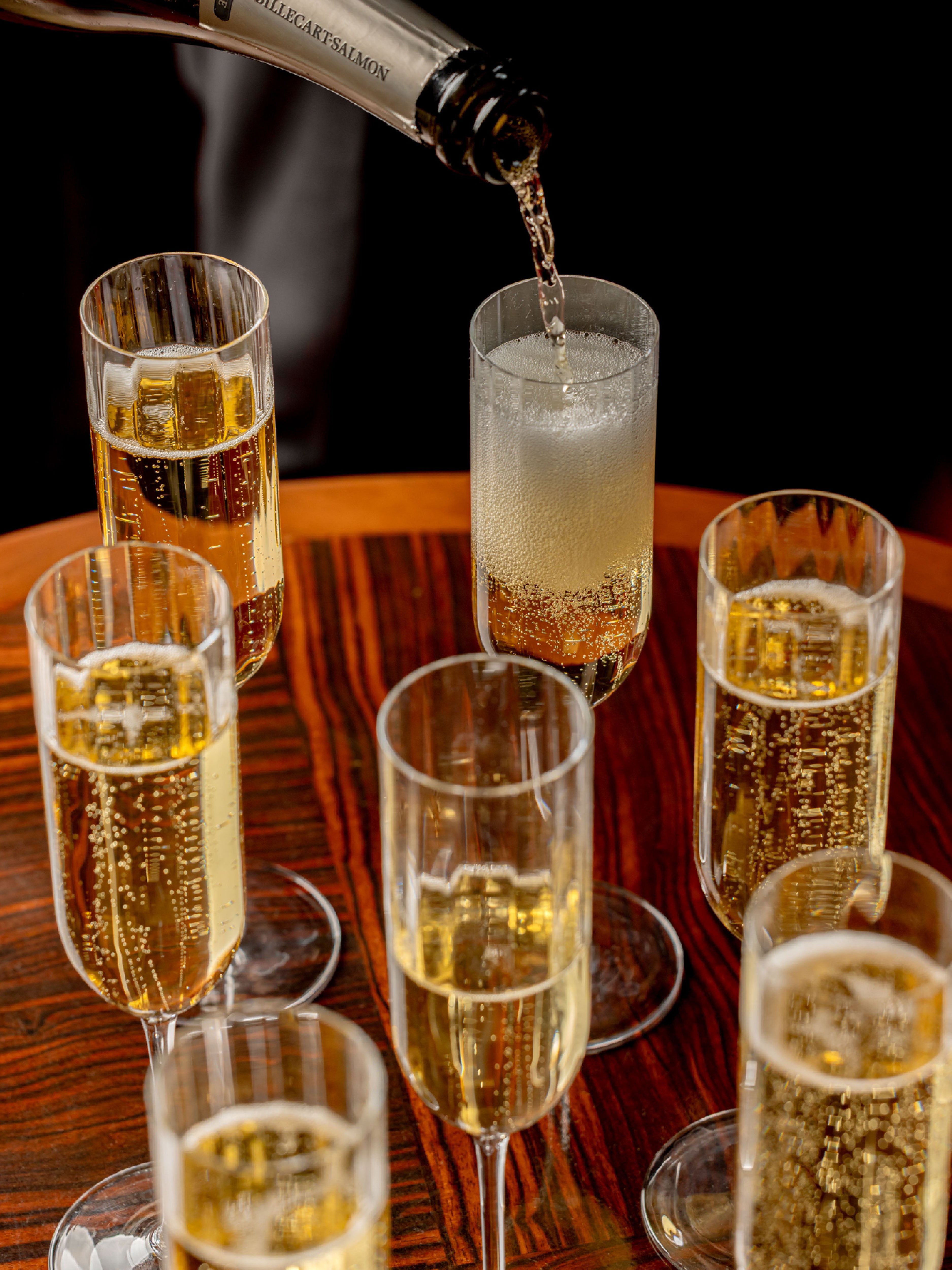 Claridge's Bar Champagne Flute