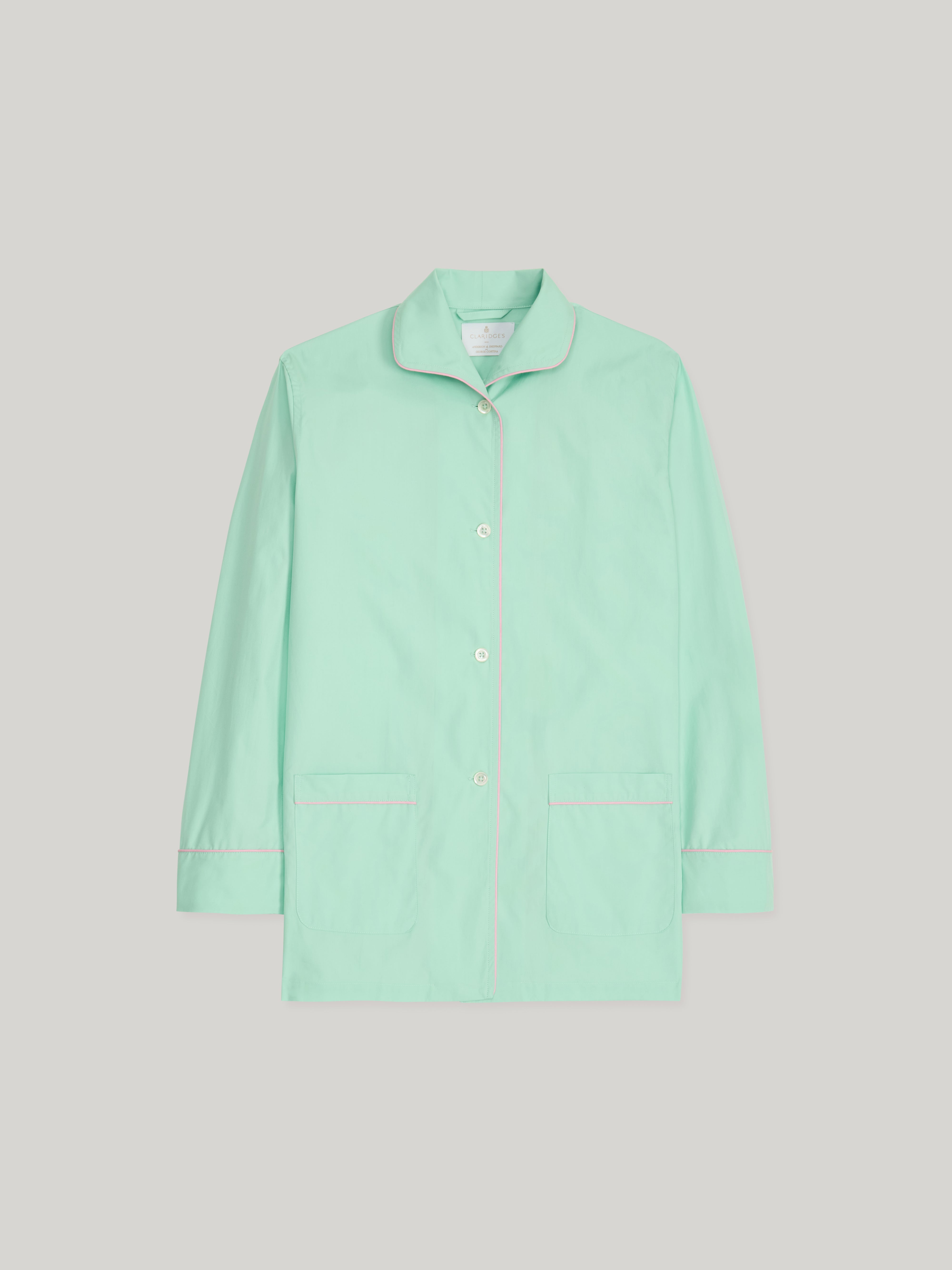 Claridge's x Anderson & Sheppard Women's Jade Pyjama Set