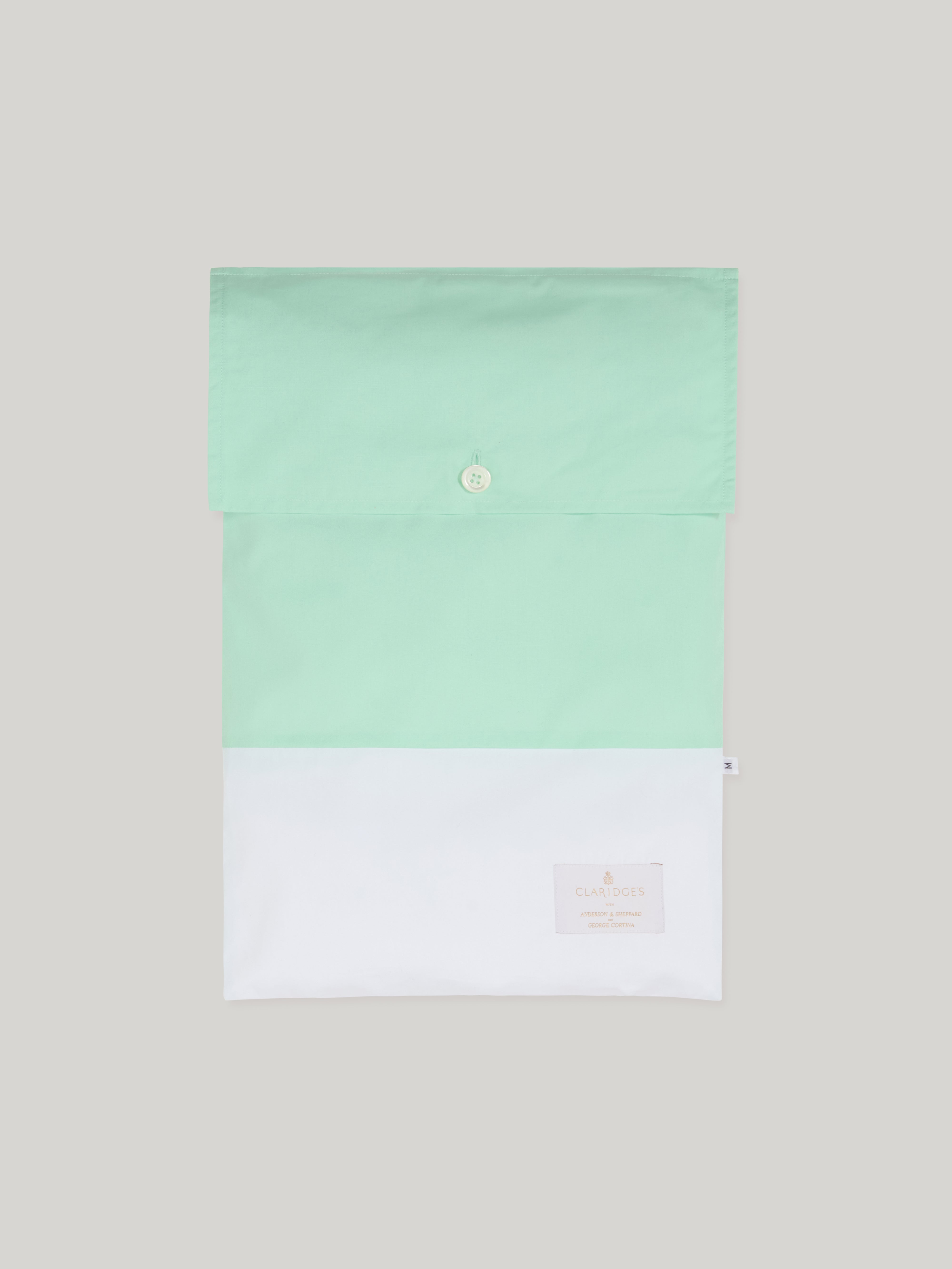 Claridge's x Anderson & Sheppard Men's White Robe