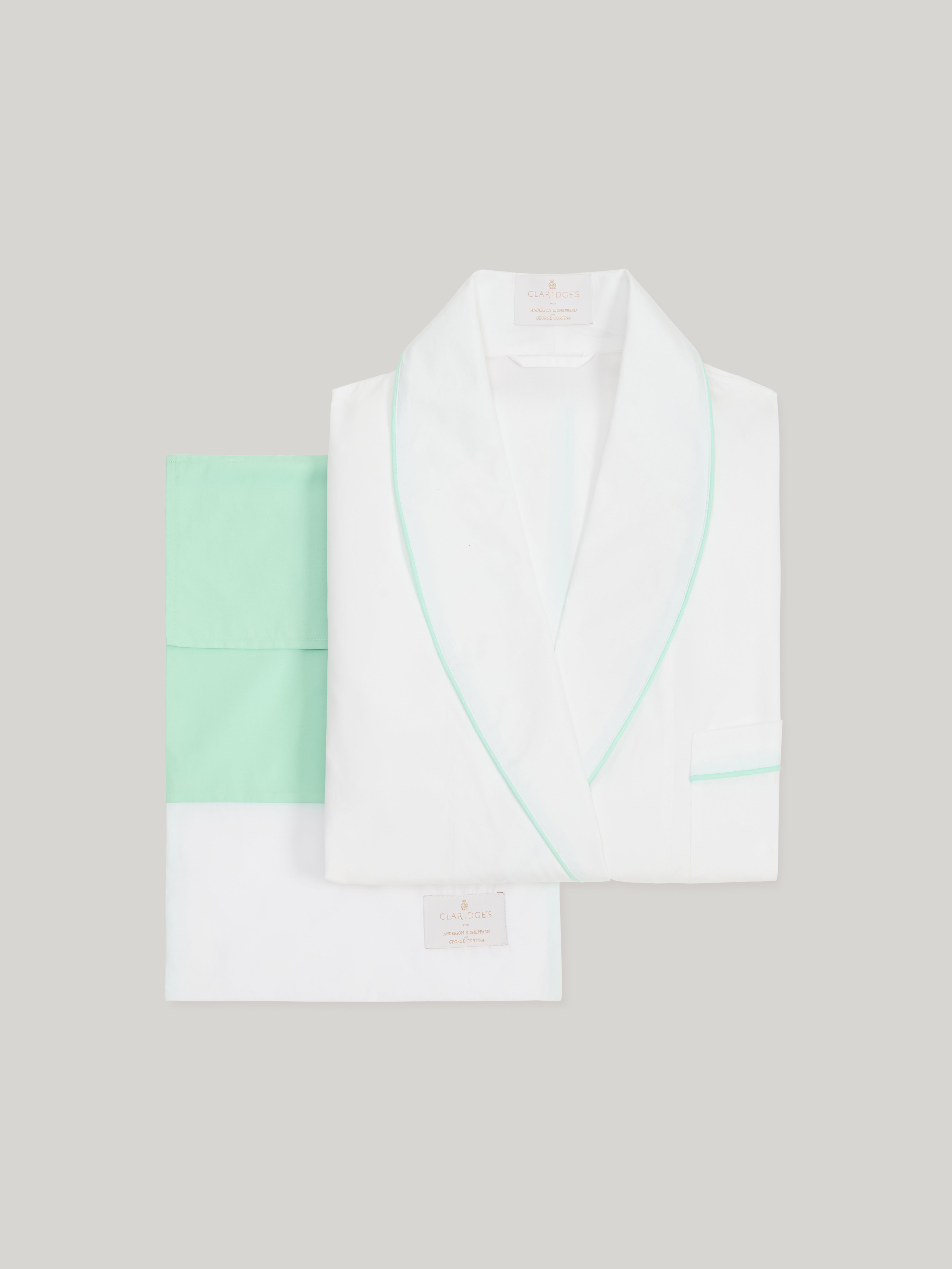 Claridge's x Anderson & Sheppard Women's White Robe