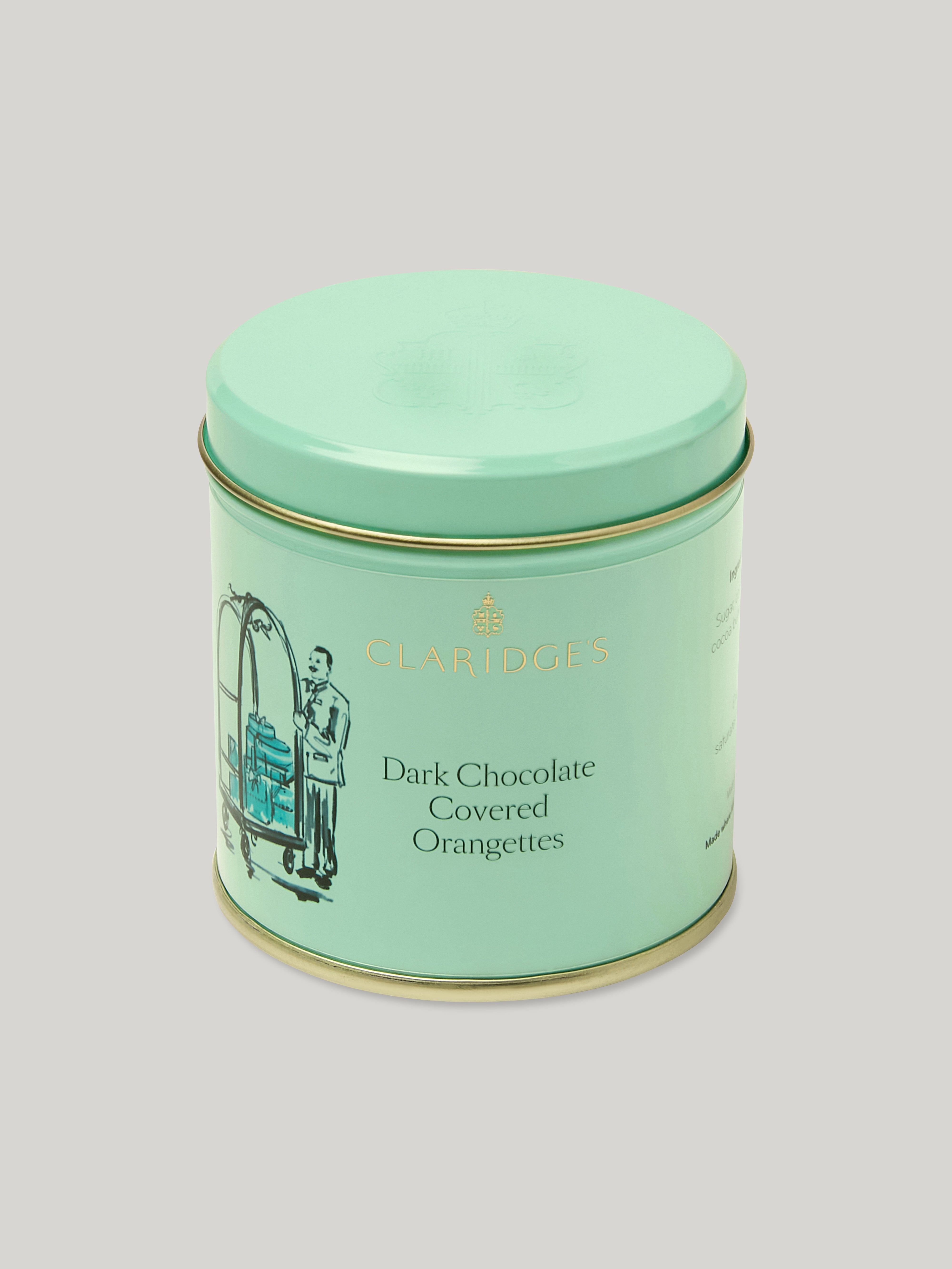 Claridge's Dark Chocolate Candied Orangettes (125g)