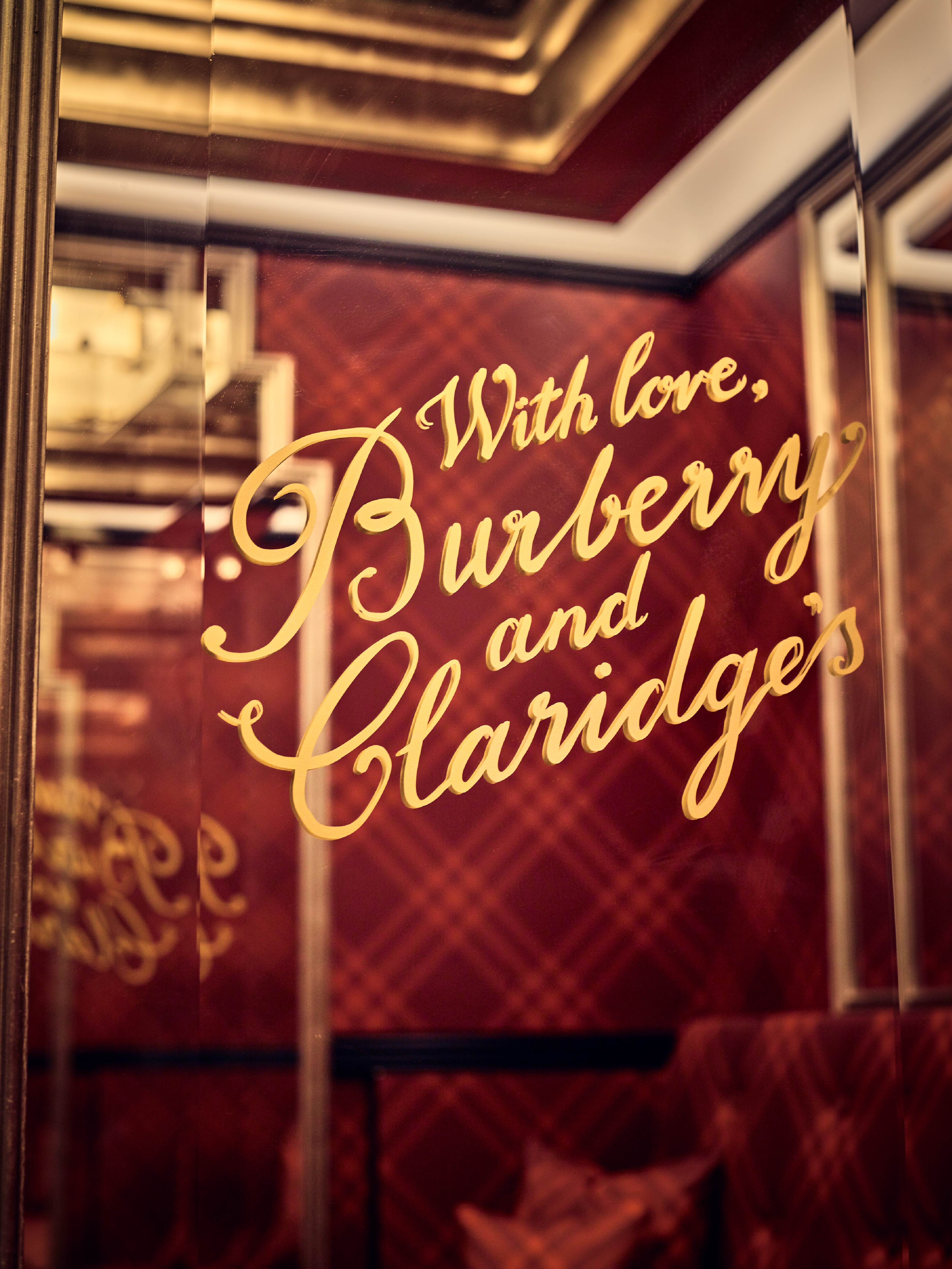 Claridge's x Burberry Teddy Christmas Bauble