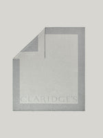 Claridge’s Cashmere Logo Blanket