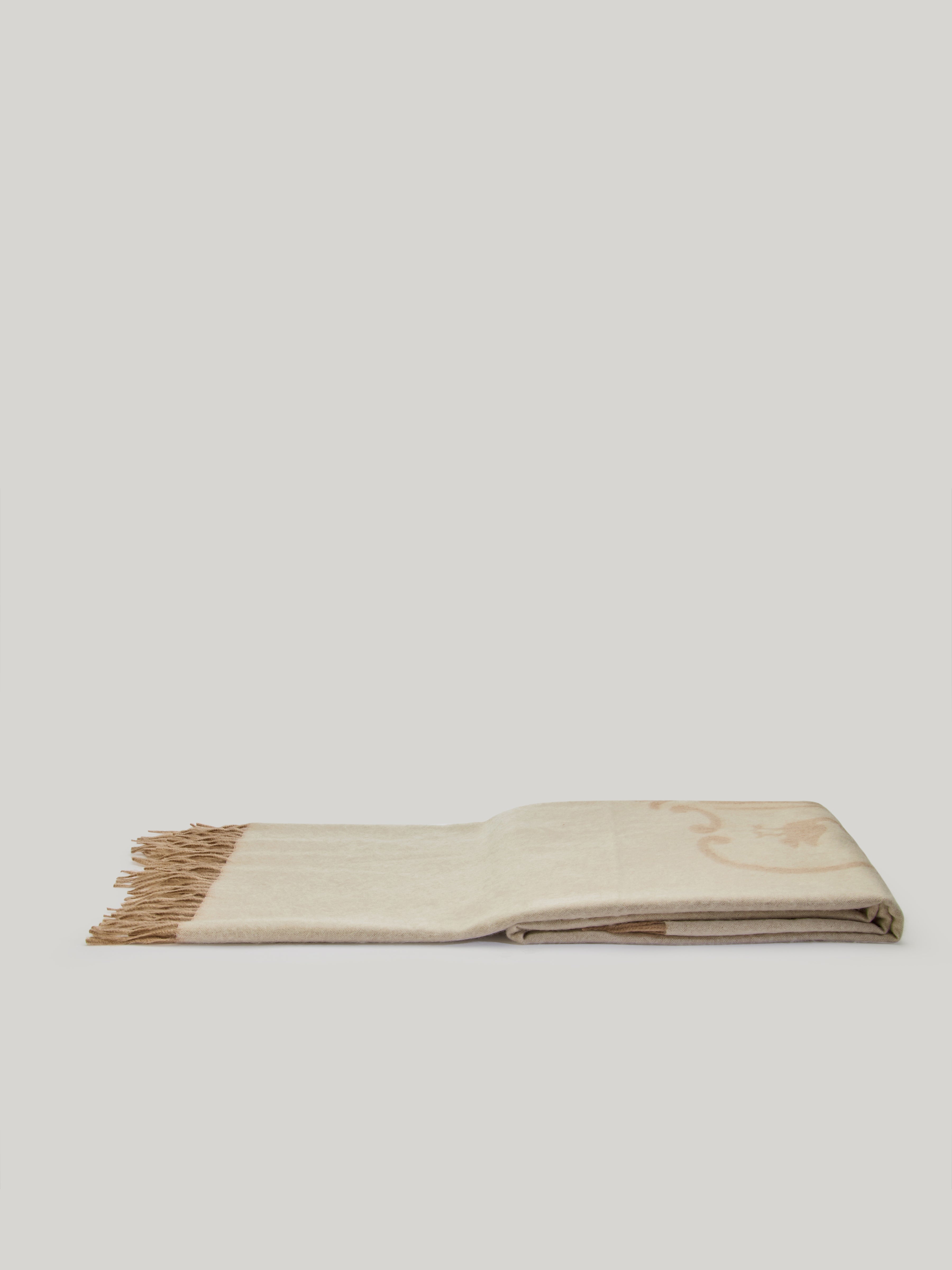 Claridge’s Cashmere Crest Blanket