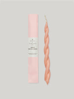 Wax Atelier Tea Rose Twisted Candle
