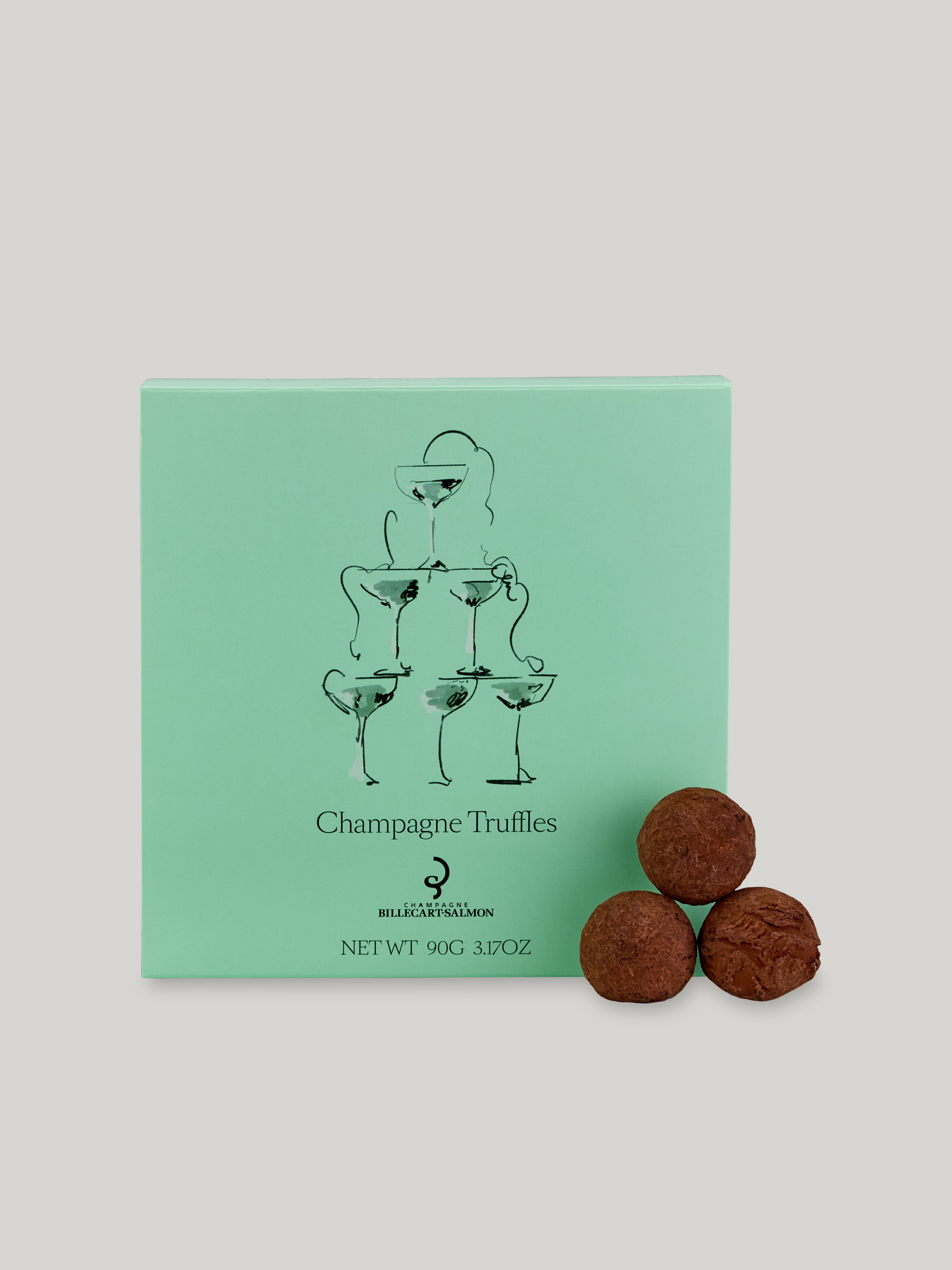 Billecart x Claridge's Champagne Truffles (90g)