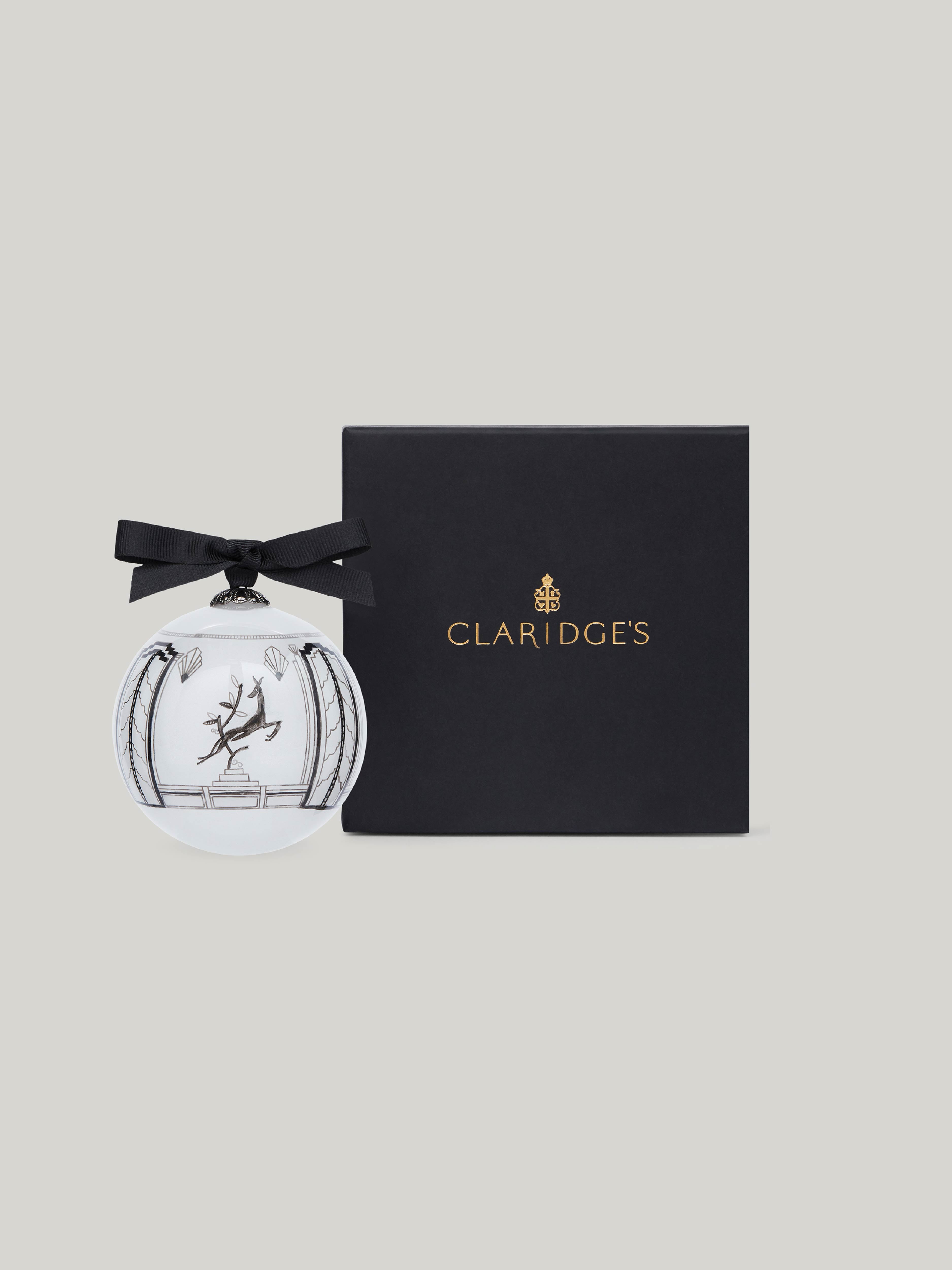 Claridge's Leaping Deer Bauble