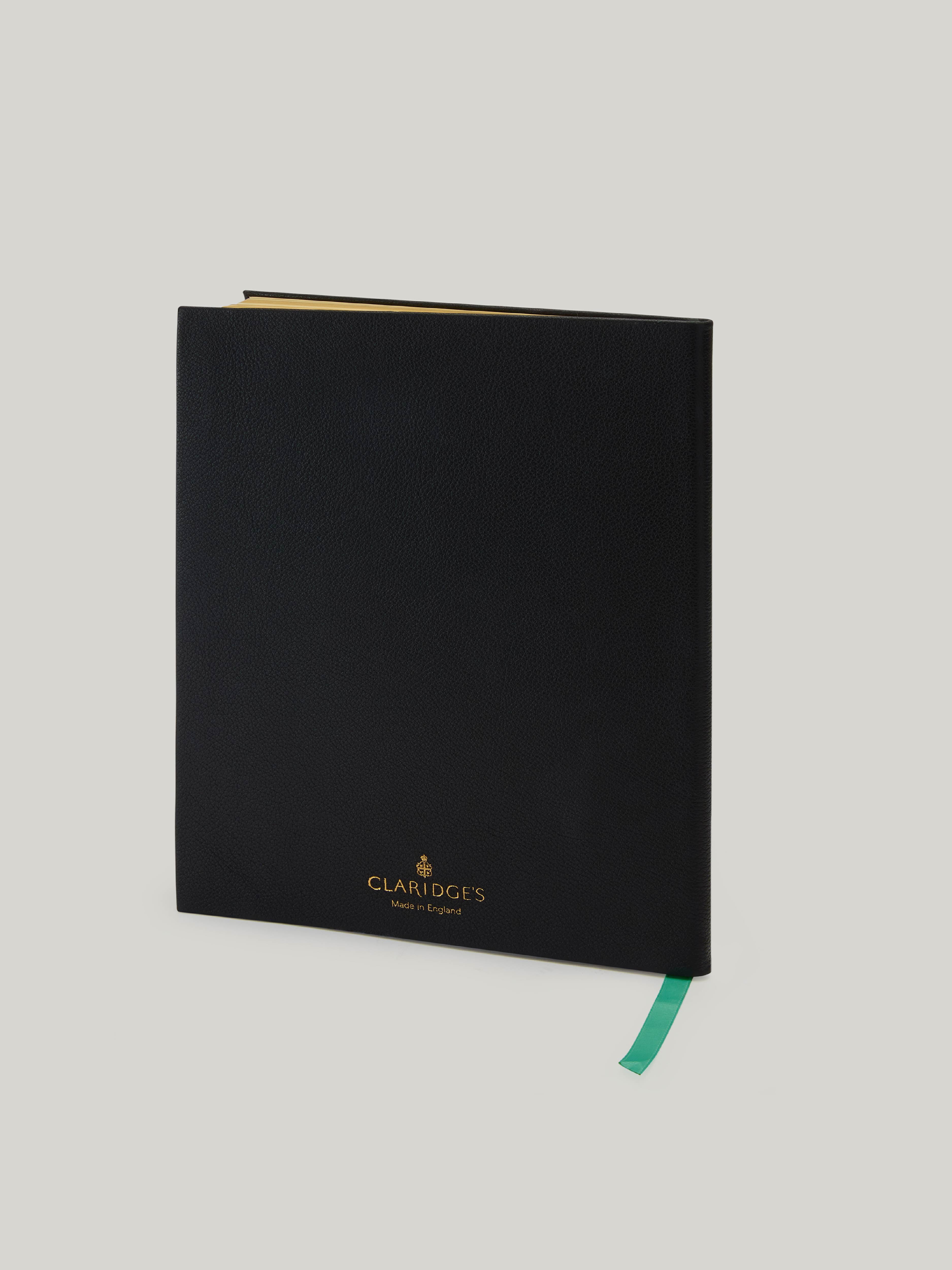 Claridge's Leather Bound Notebook
