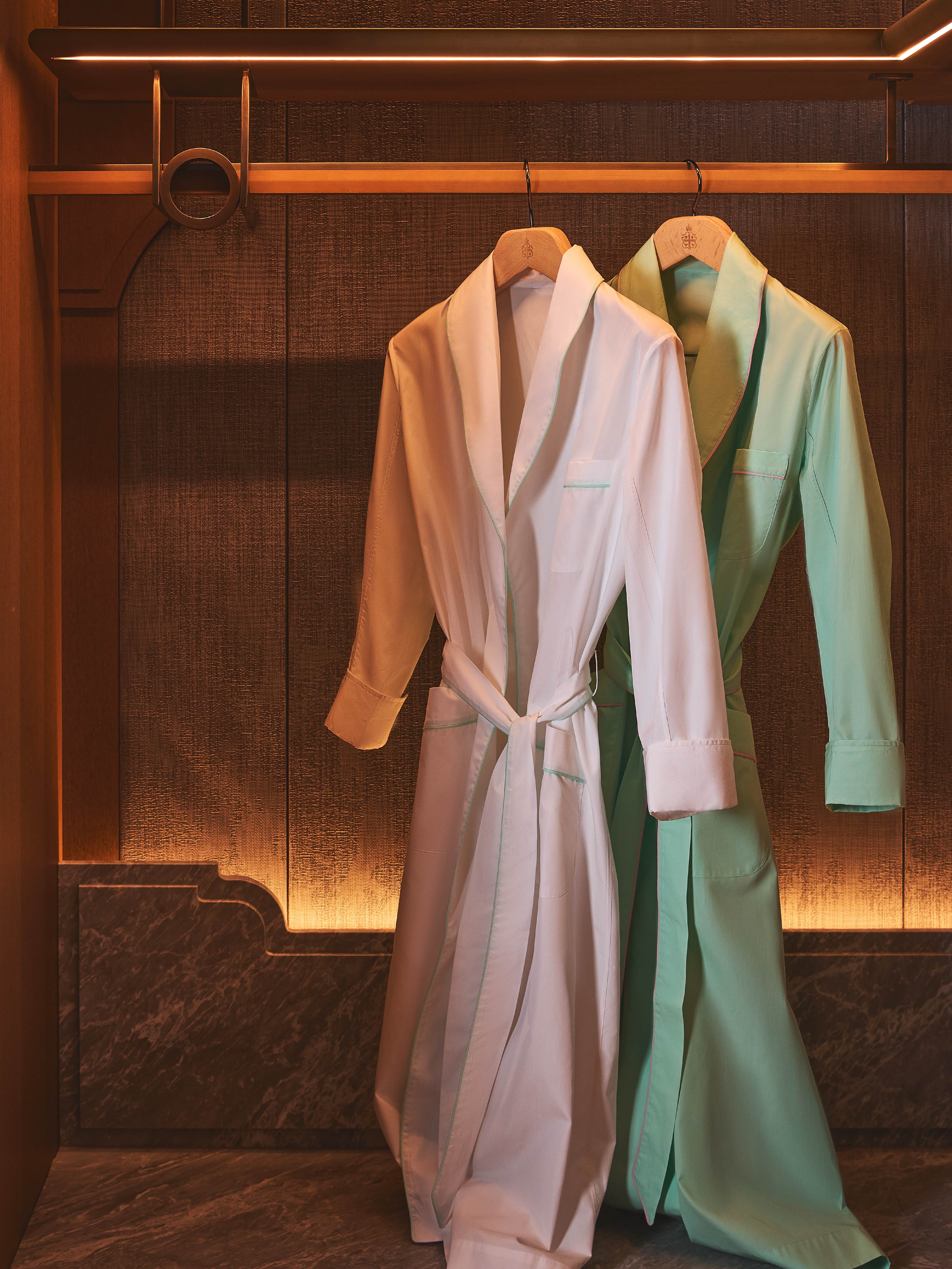 Claridge's x Anderson & Sheppard Men's Jade Robe