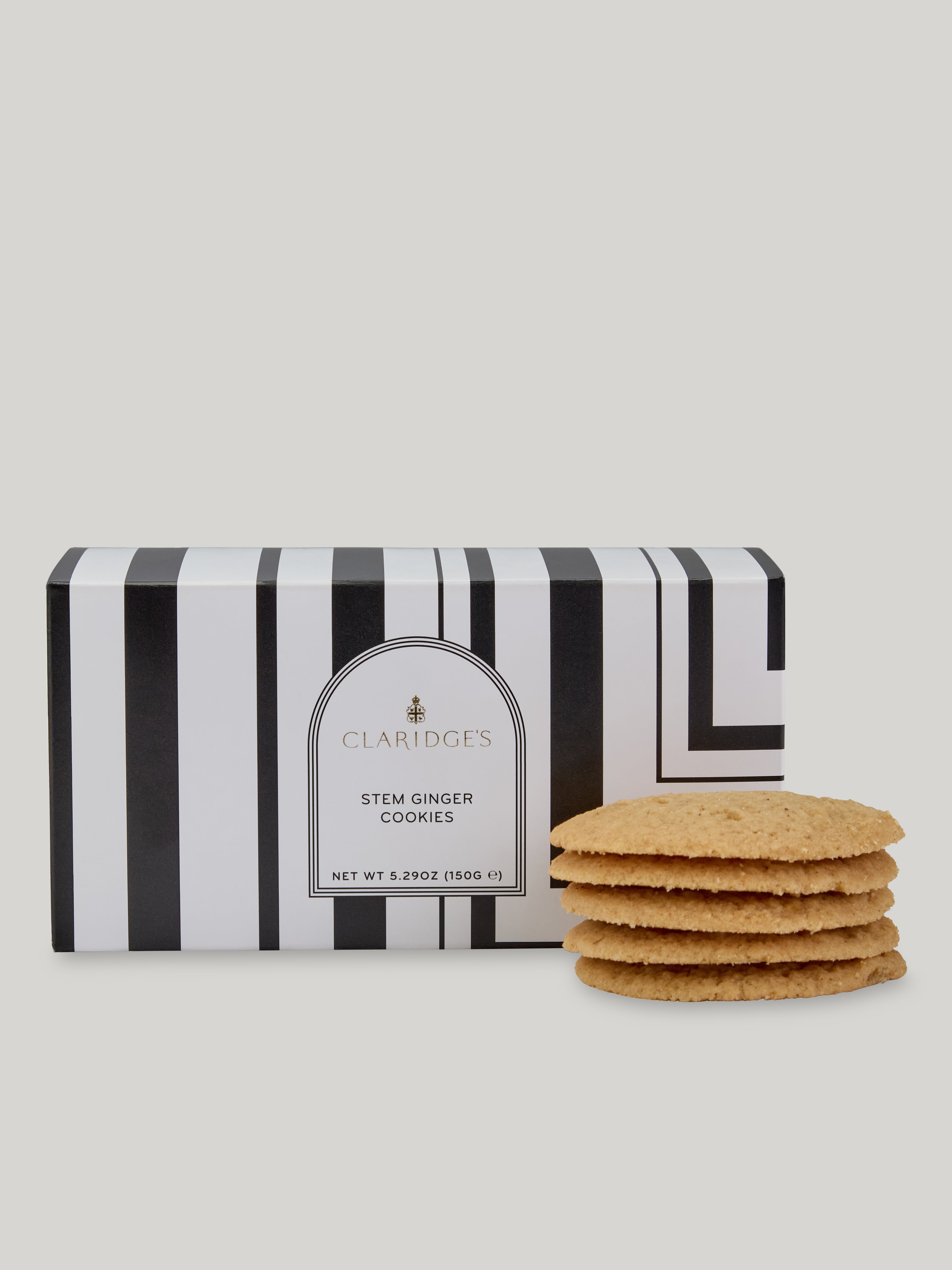 Claridge's Stem Ginger Cookies (150g)
