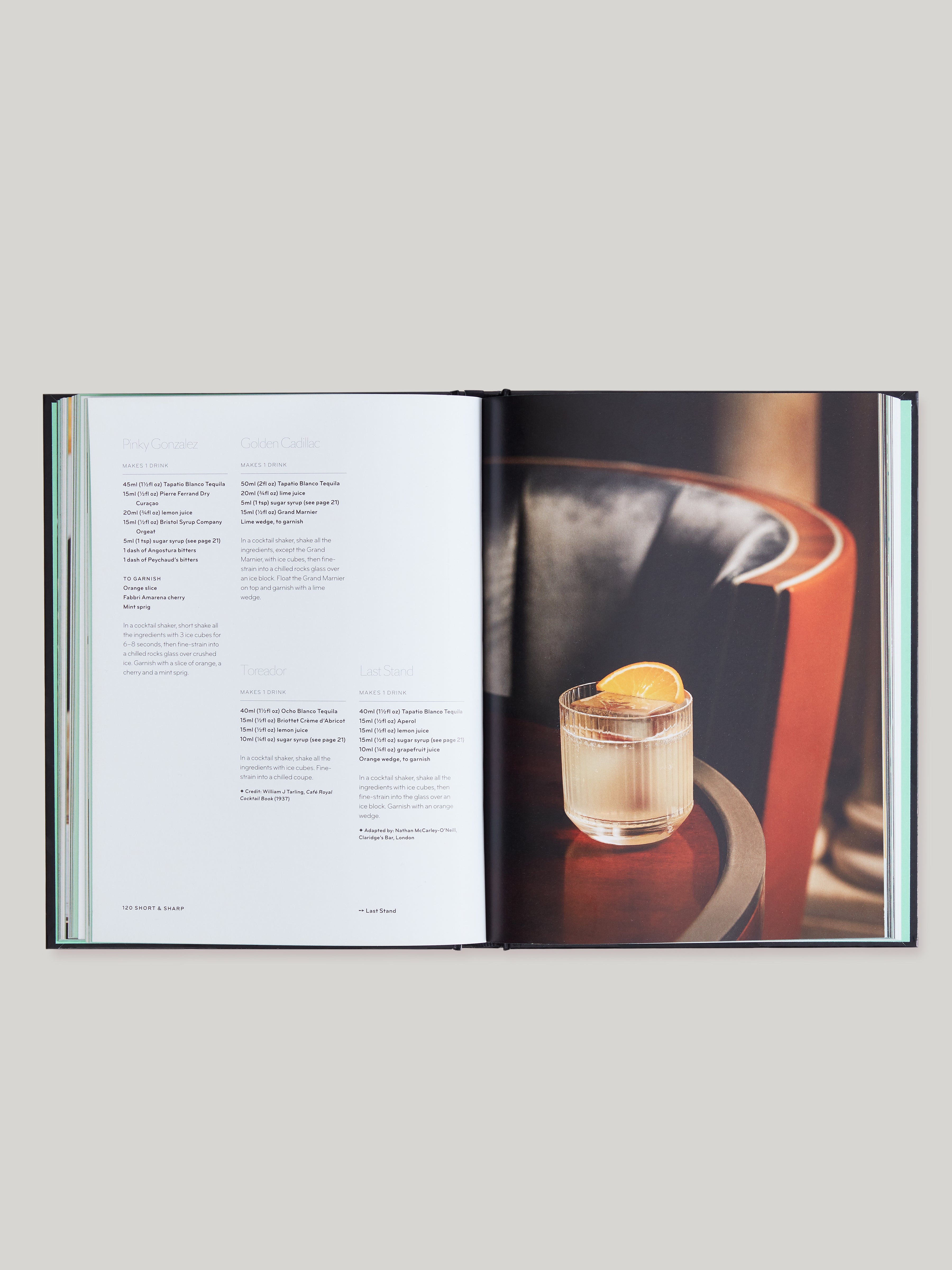 Claridge's The Cocktail Book
