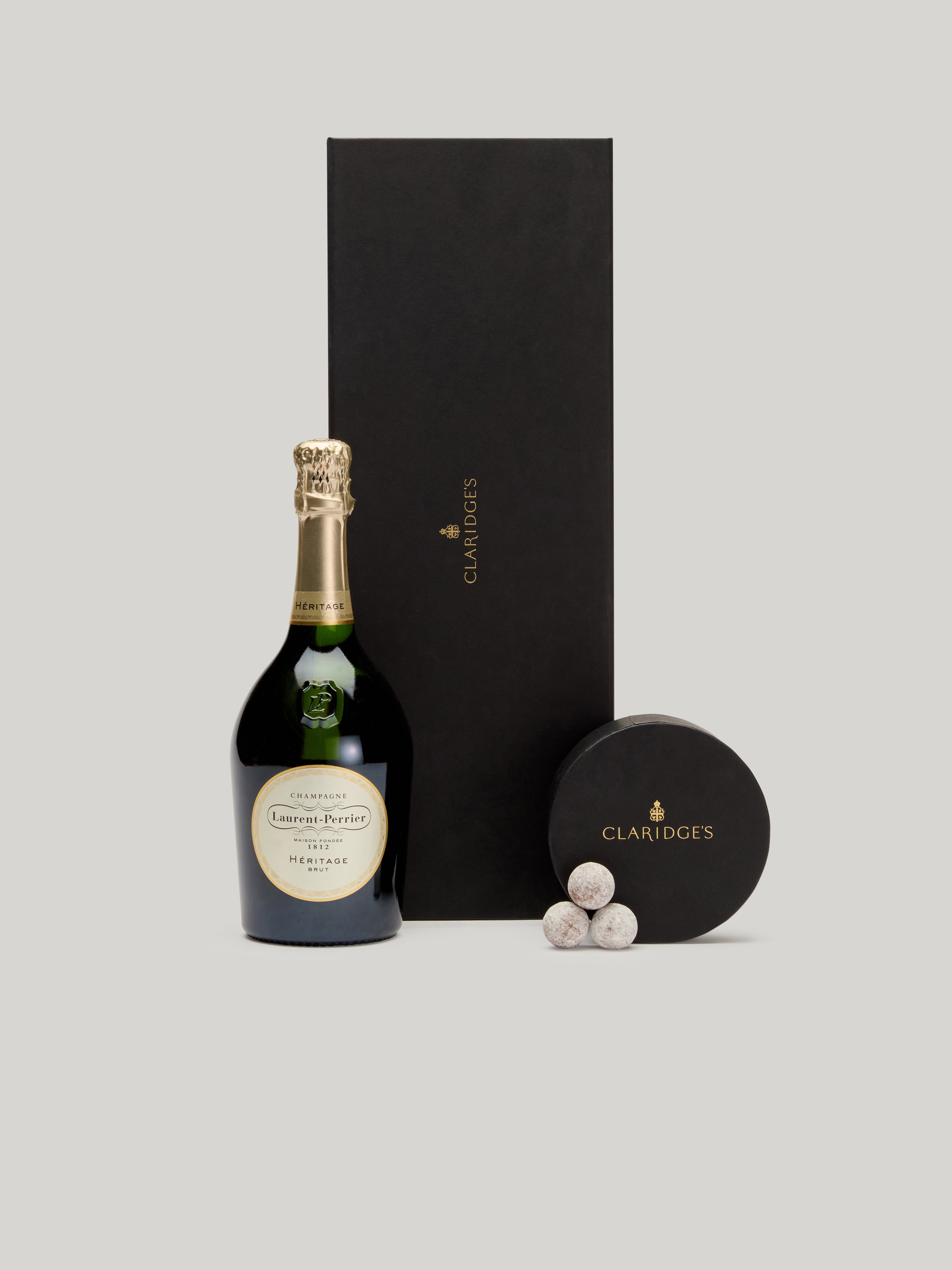 Heritage Champagne & Truffle Contents