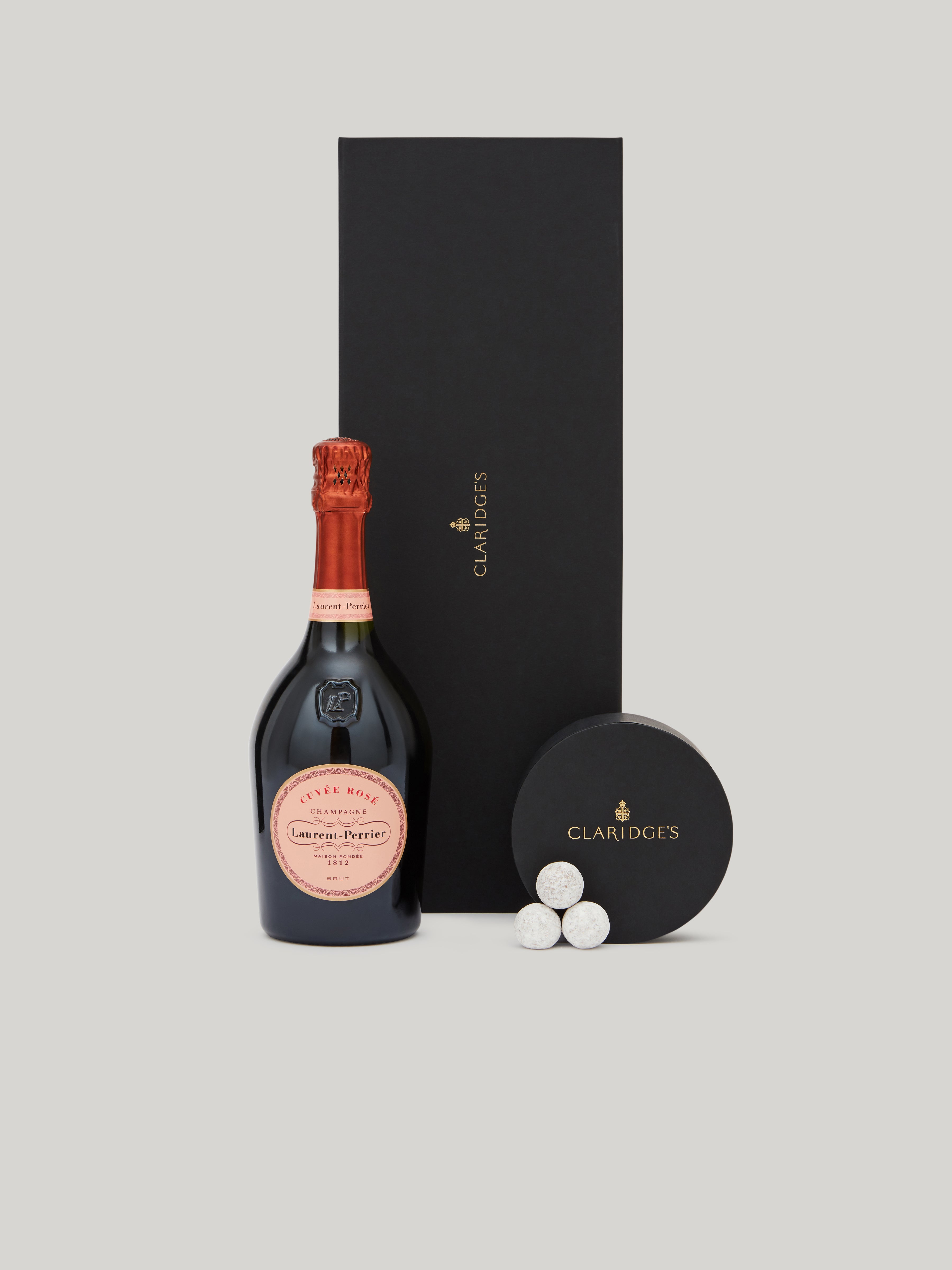 Rose Champagne & Truffle Contents