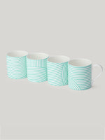 Claridge's x Richard Brendon Marion Dorn Set of 4 Mugs – Jade
