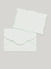 Claridge's Scalloped Edge Notelet Set, Jade