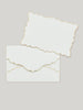 Claridge's Scalloped Edge Notelet Set, Gold