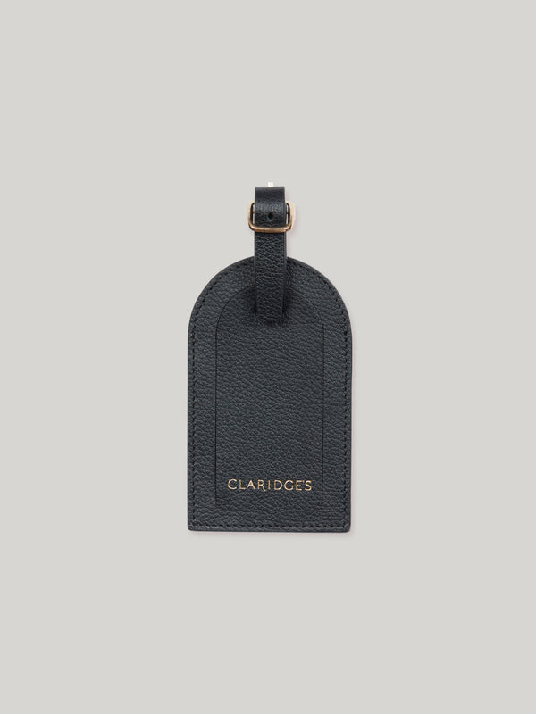 Claridge's Leather Luggage Tag