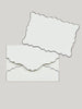 Claridge's Scalloped Edge Notelet Set, Black & Oyster