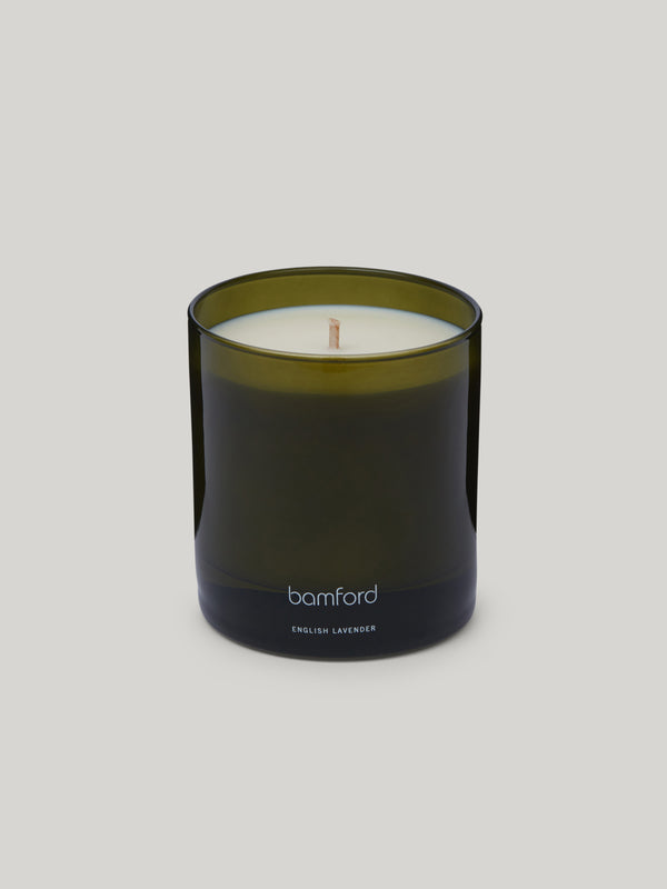 For relaxed evenings or perhaps bath side, Bamford's English Lavender candle has fresh floral top notes, with herbaceous, woody undertones that soothe and relax.