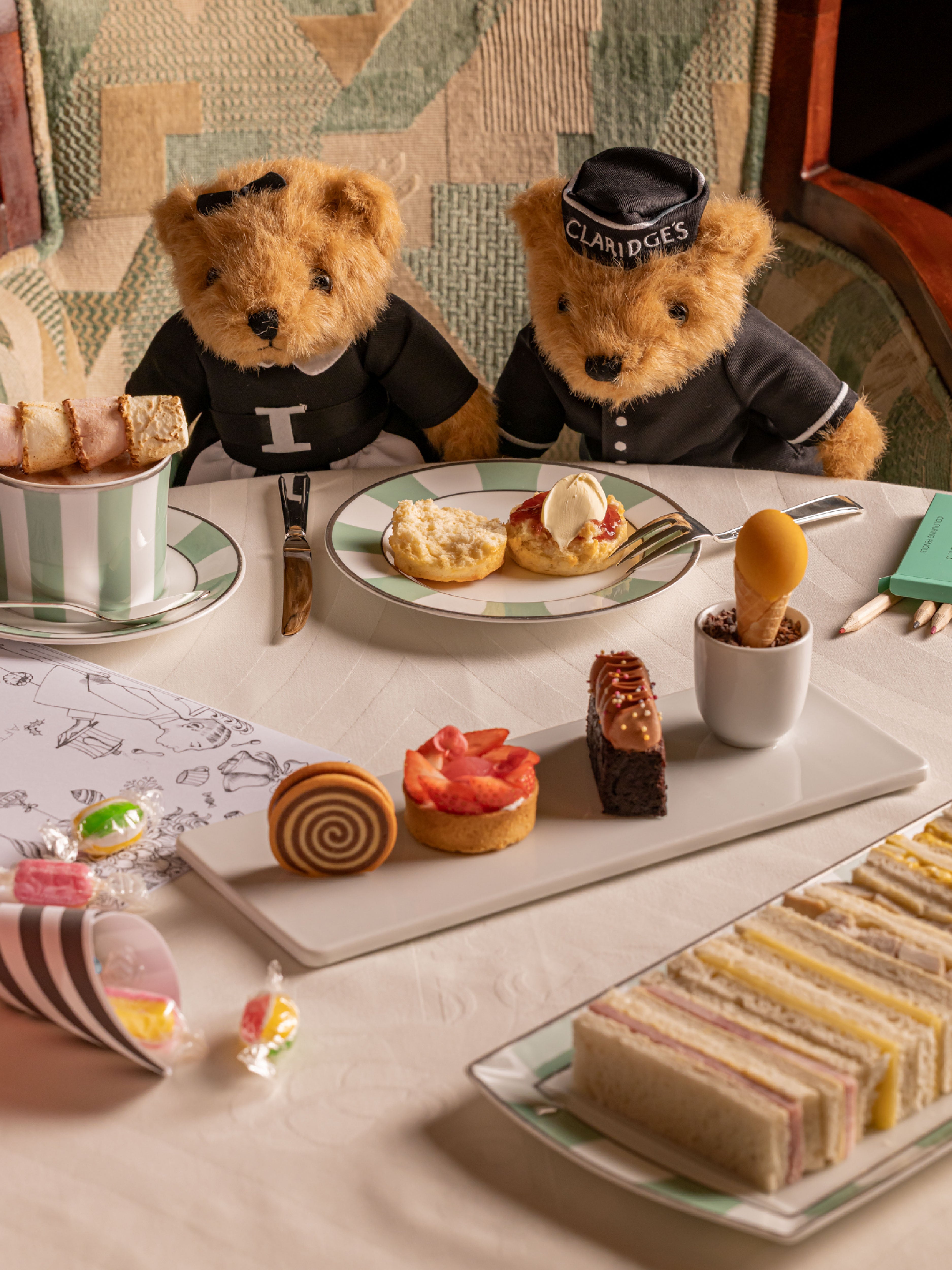 Claridge's Bell Boy Teddy Bear