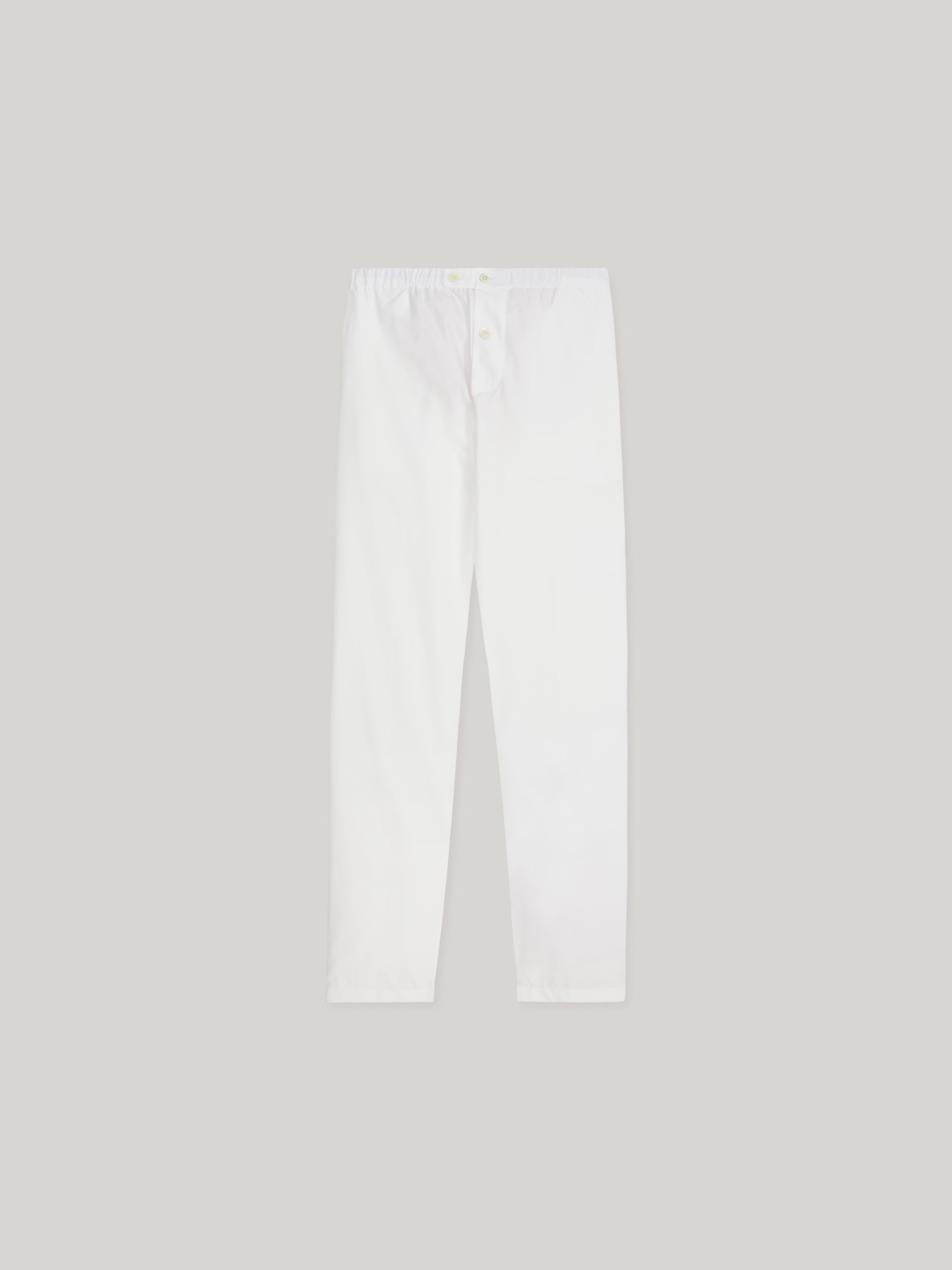 Claridge's x Anderson & Sheppard Men's White Pyjama Set