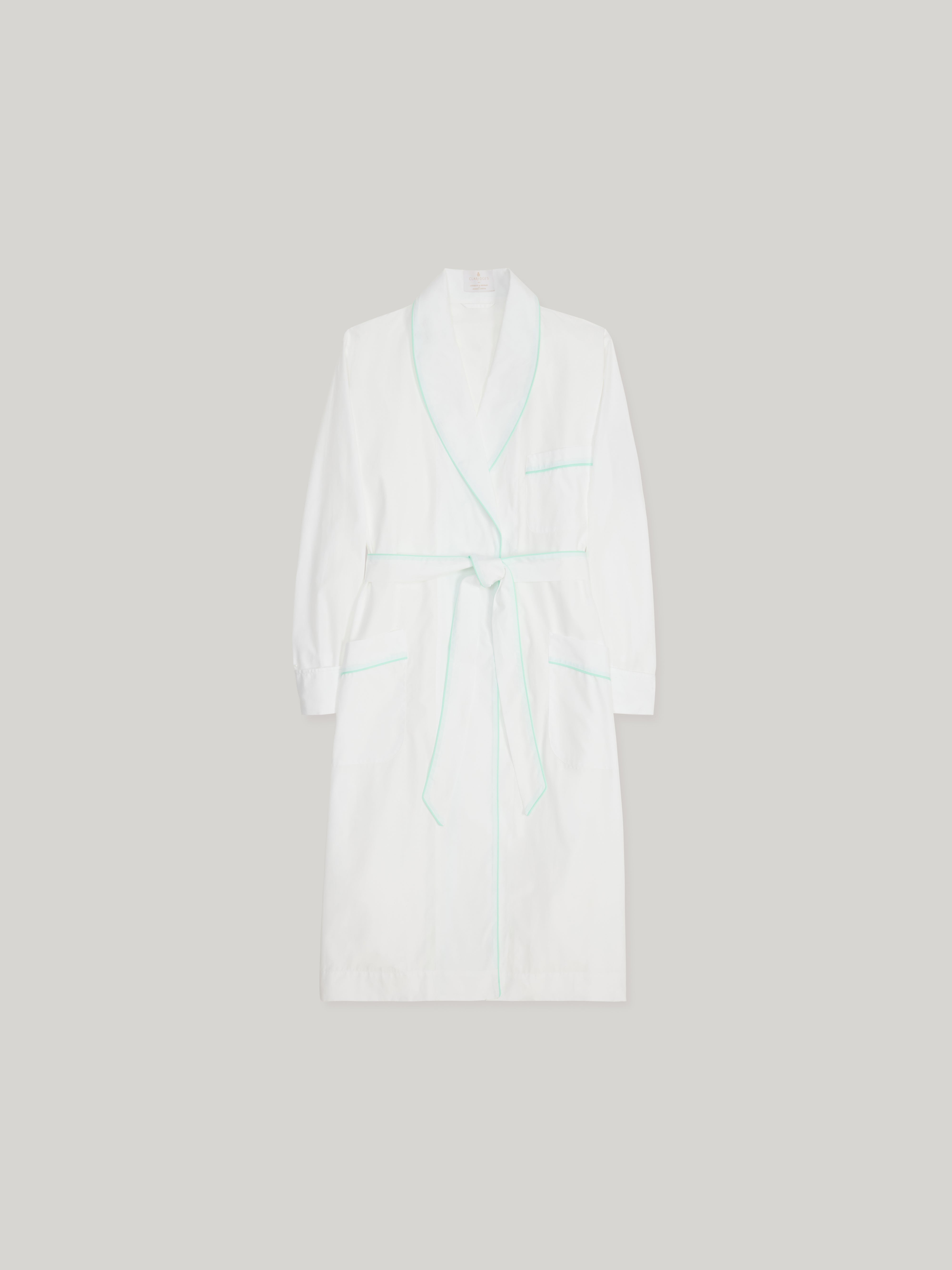 Claridge's x Anderson & Sheppard Men's White Robe