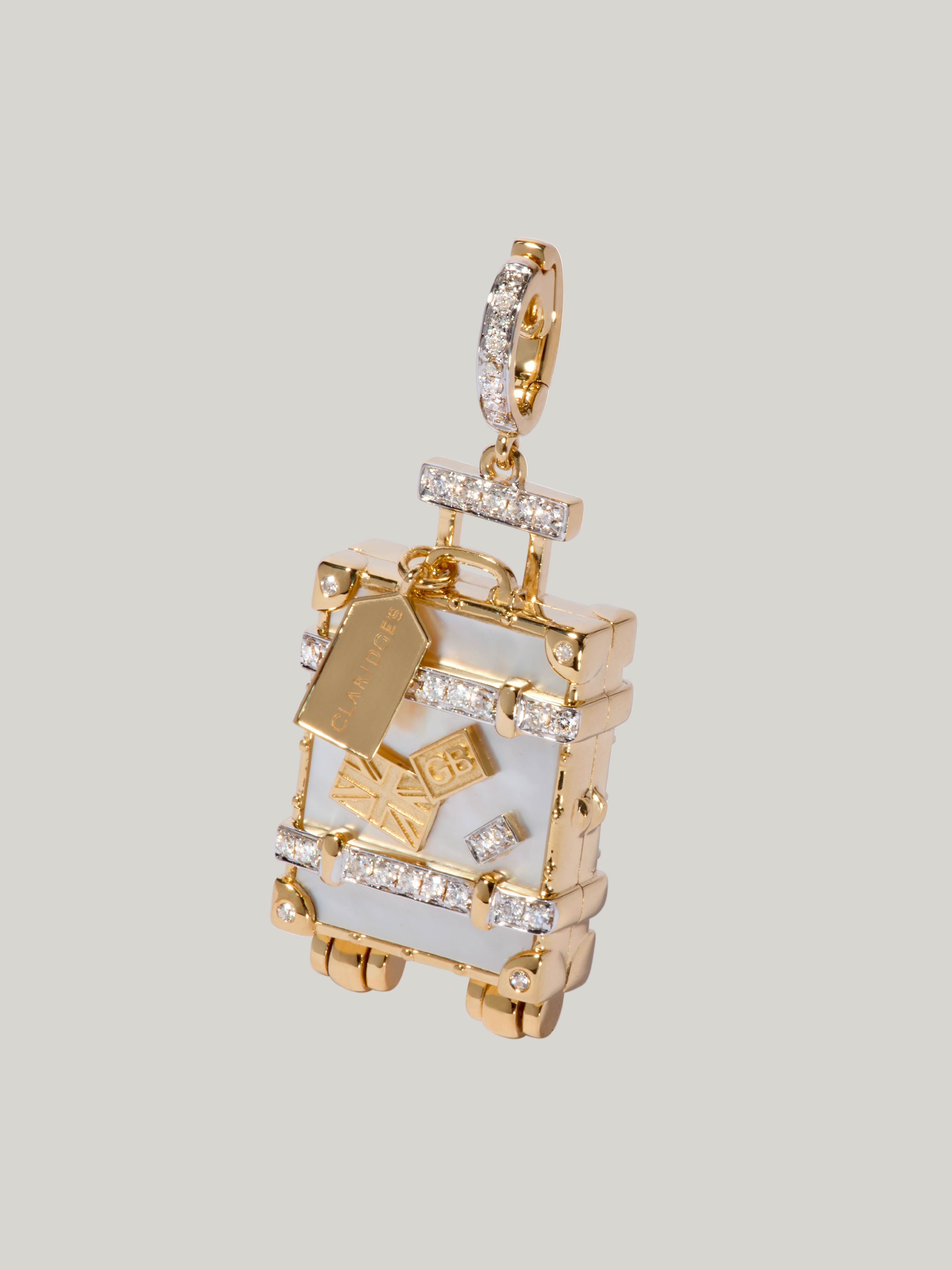 Claridge's x Annoushka Suitcase Charm Pendant
