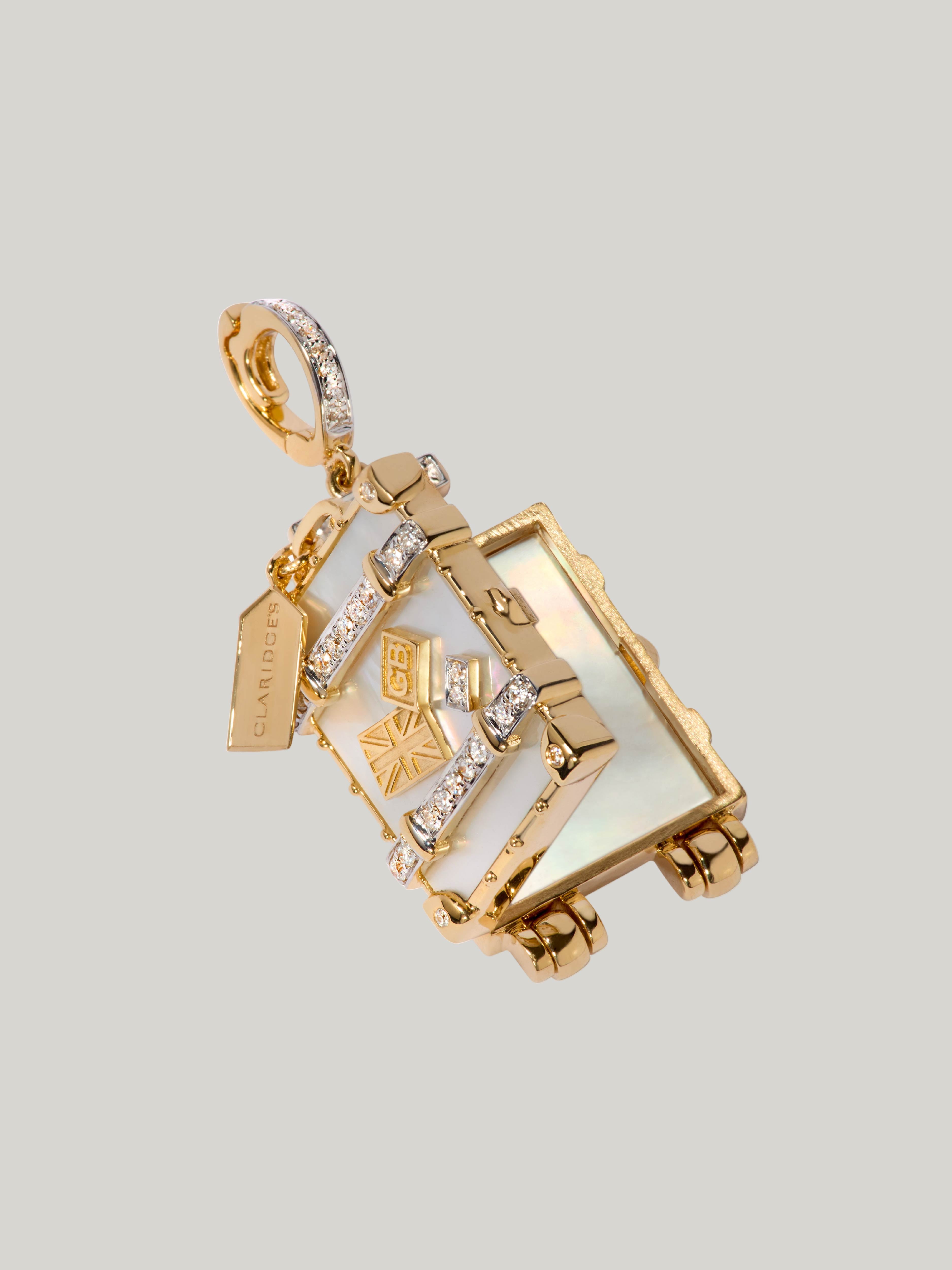 Claridge's x Annoushka Suitcase Charm Pendant