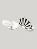 Claridge's Enamel Art Deco Sterling Silver cufflinks