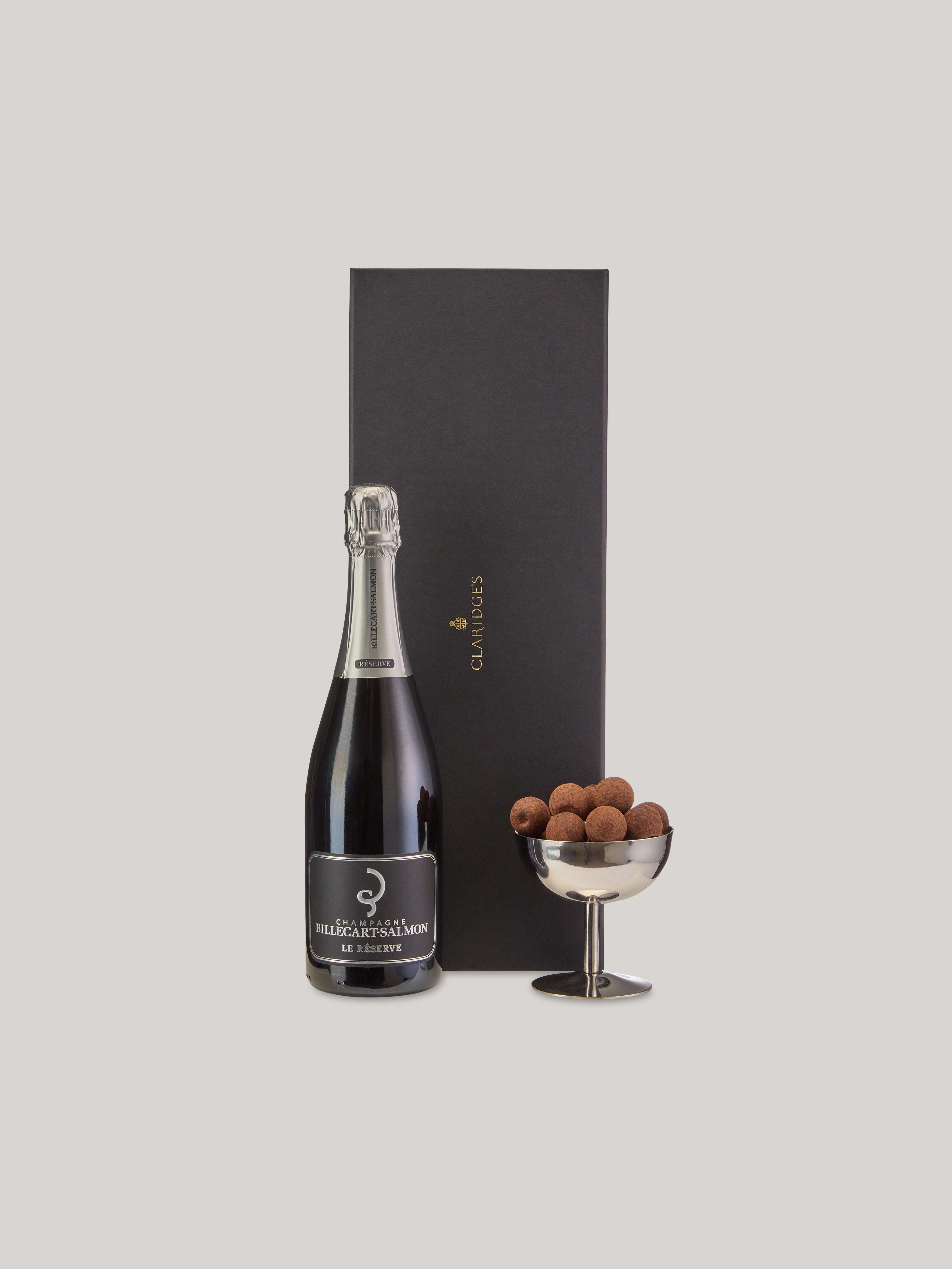 Claridge's Champagne Truffles with Billecart-Salmon