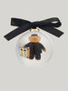 Claridge's Bellboy Teddy Christmas Bauble