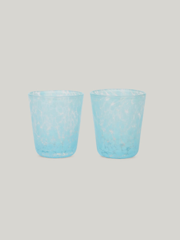 Claridge's x CURIO Blue Tumbler Set