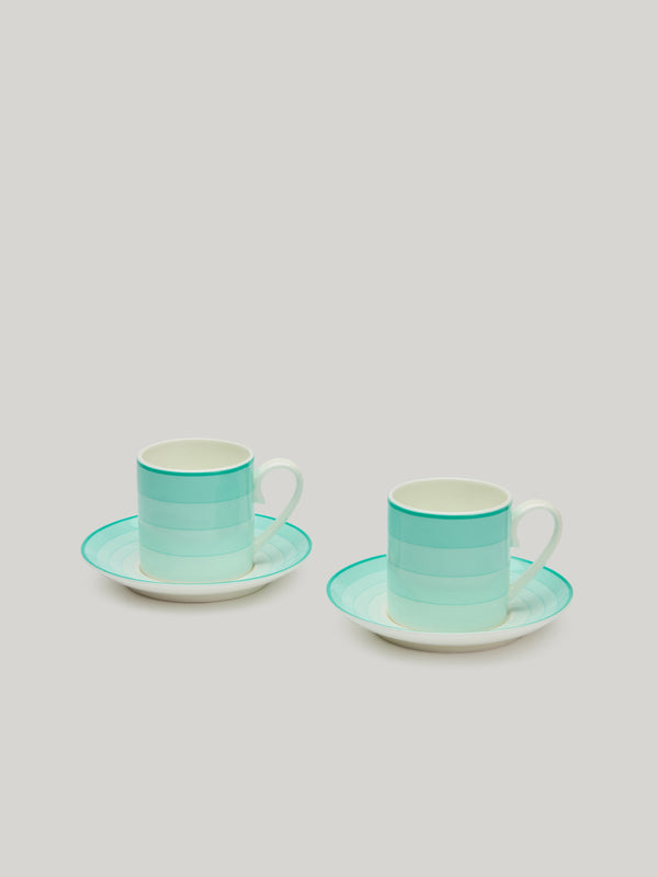 Claridge's At Home Set of Two Espresso Cups