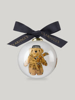 Claridge's x Burberry Teddy Christmas Bauble