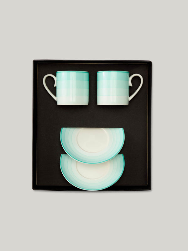 Claridge's At Home Set of Two Espresso Cups