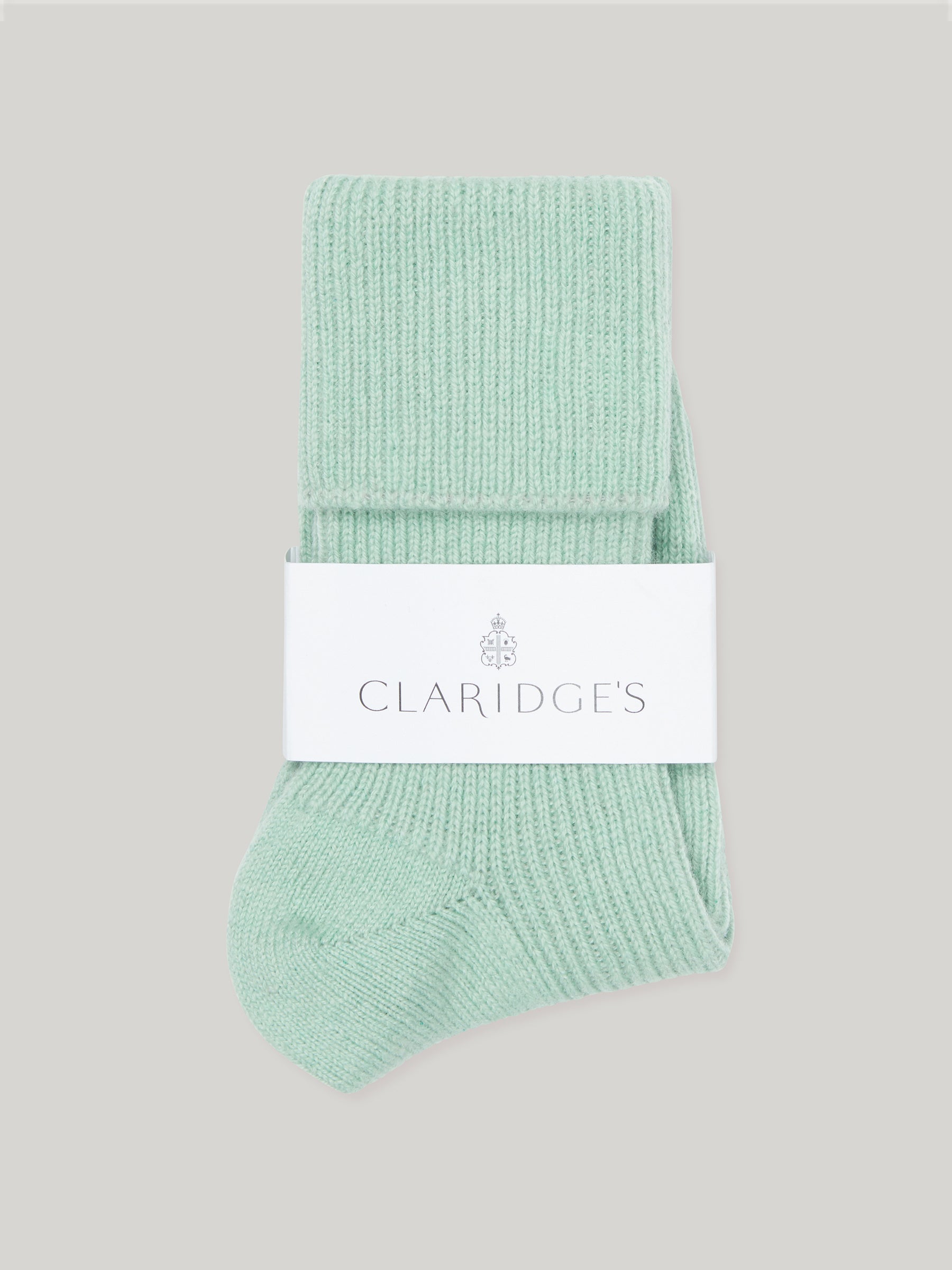 Claridge's Women's Jade Cashmere Socks