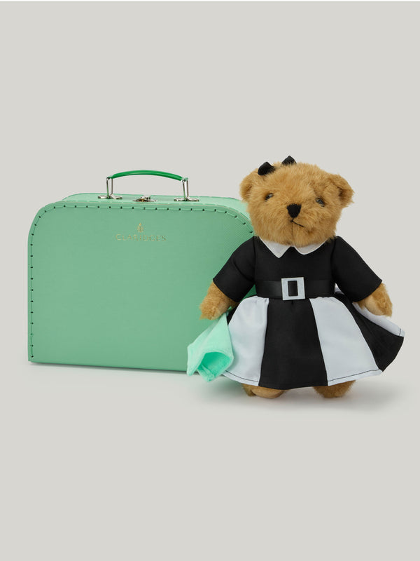 Claridge's Housekeeping Teddy Bear & Suitcase
