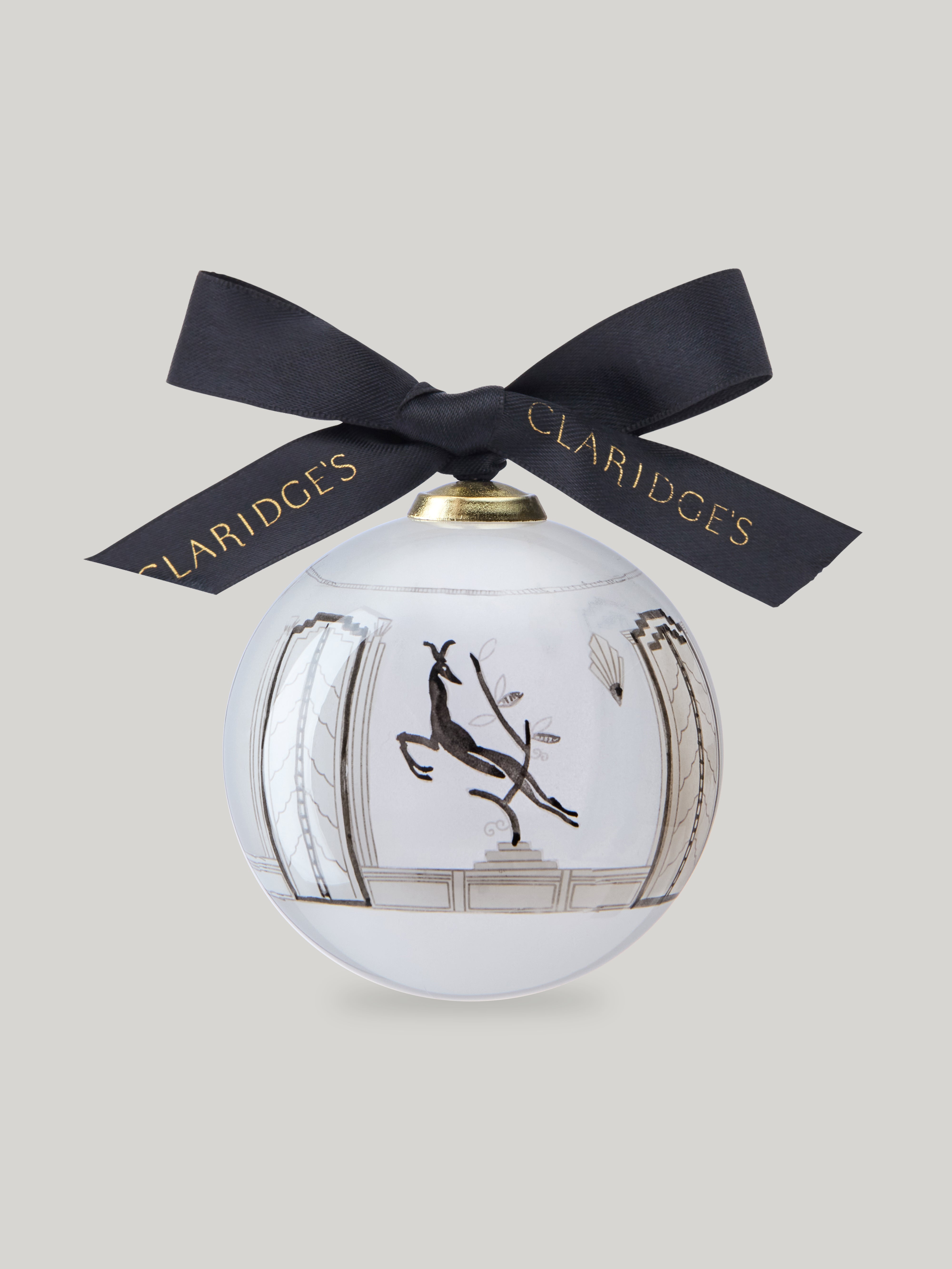 Claridge's Leaping Deer Bauble