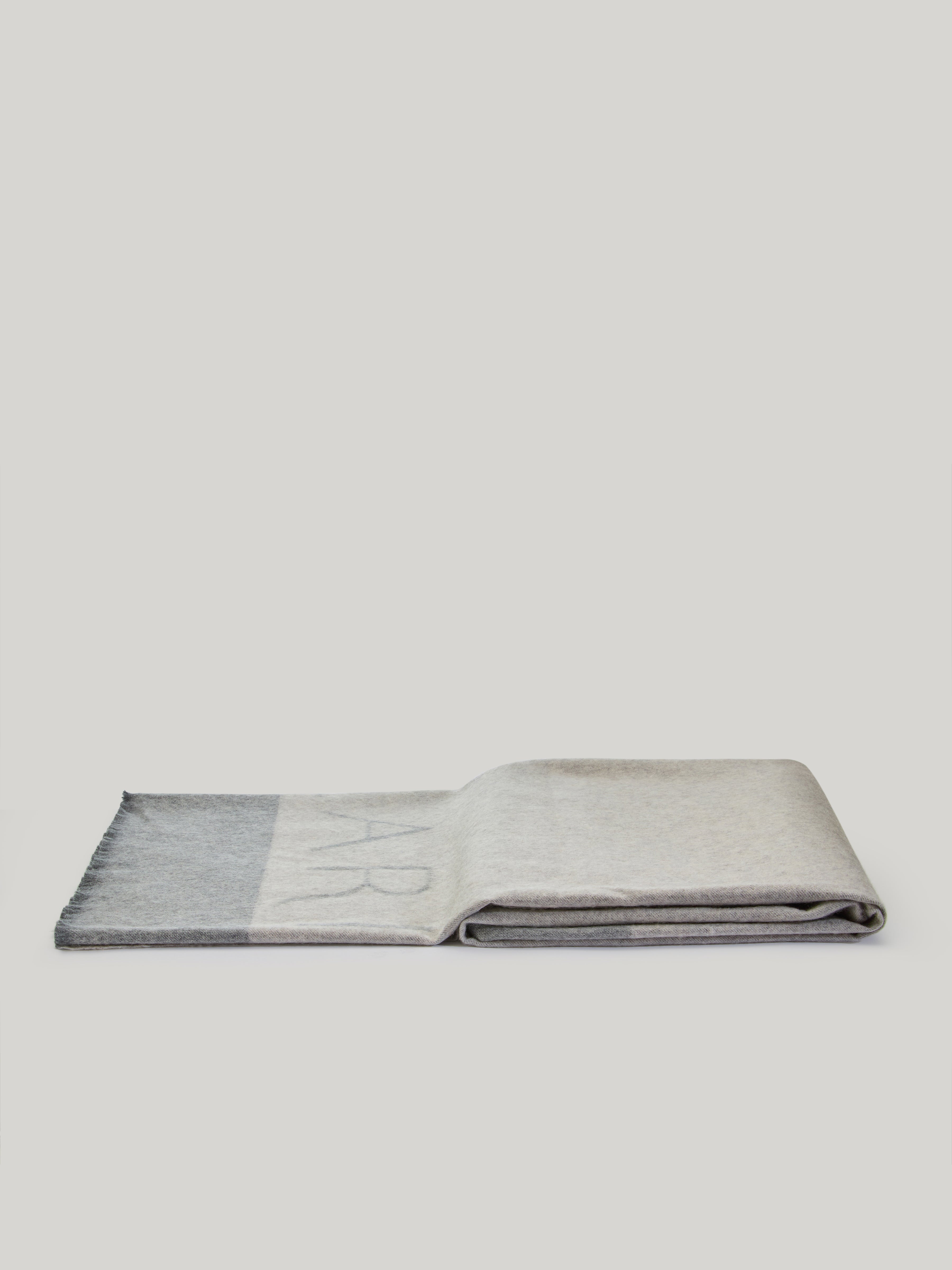 Claridge’s Cashmere Logo Blanket
