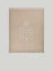Claridge’s Cashmere Crest Blanket