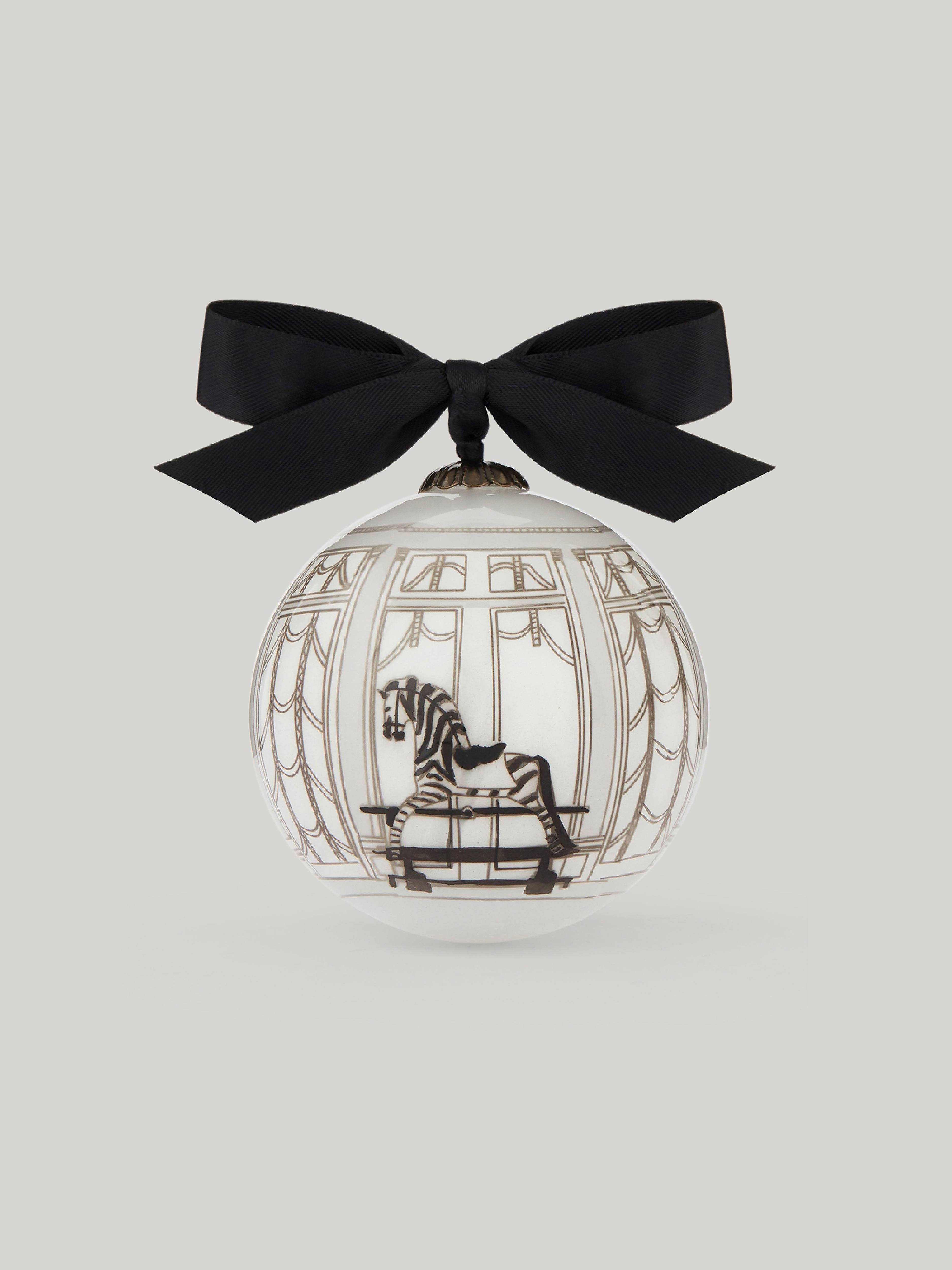 Claridge's Rocking Zebra Bauble
