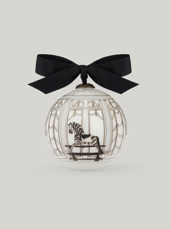 Claridge's Rocking Zebra Bauble