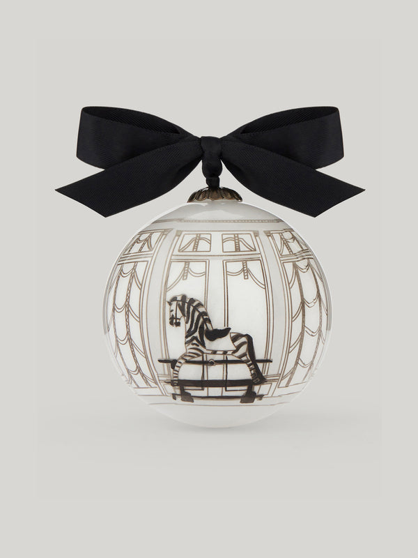 Claridge's Rocking Zebra Bauble