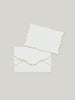 Claridge's Scalloped Edge Notelet Set, Gold