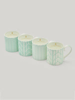 Claridge's Set of Four Jade Mugs