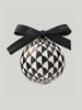 Claridge's Black & White Set of Four Baubles