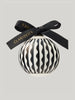 Claridge's Black & White Set of Four Baubles