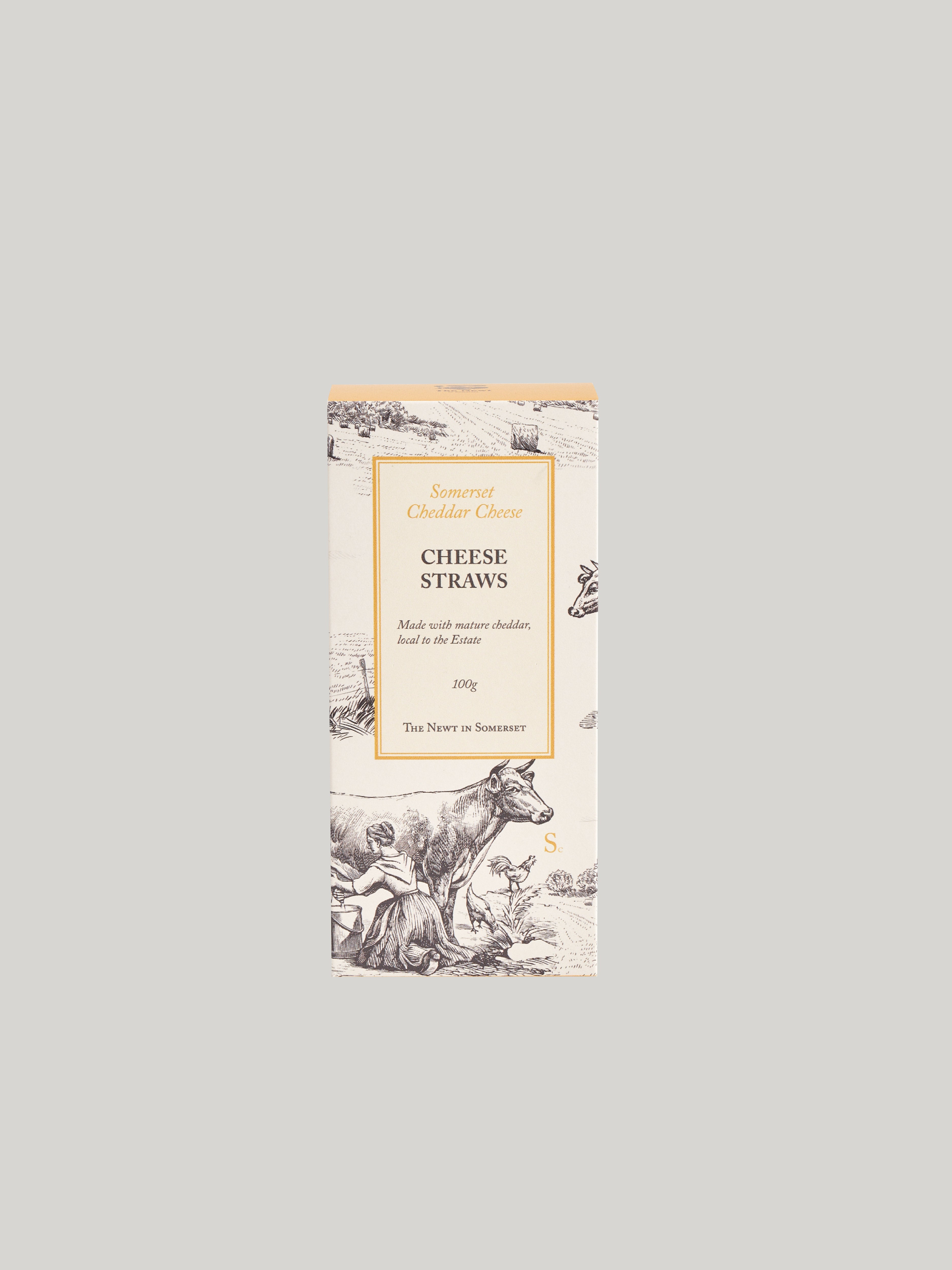 The Newt Somerset Cheddar Cheese Straws (100g)