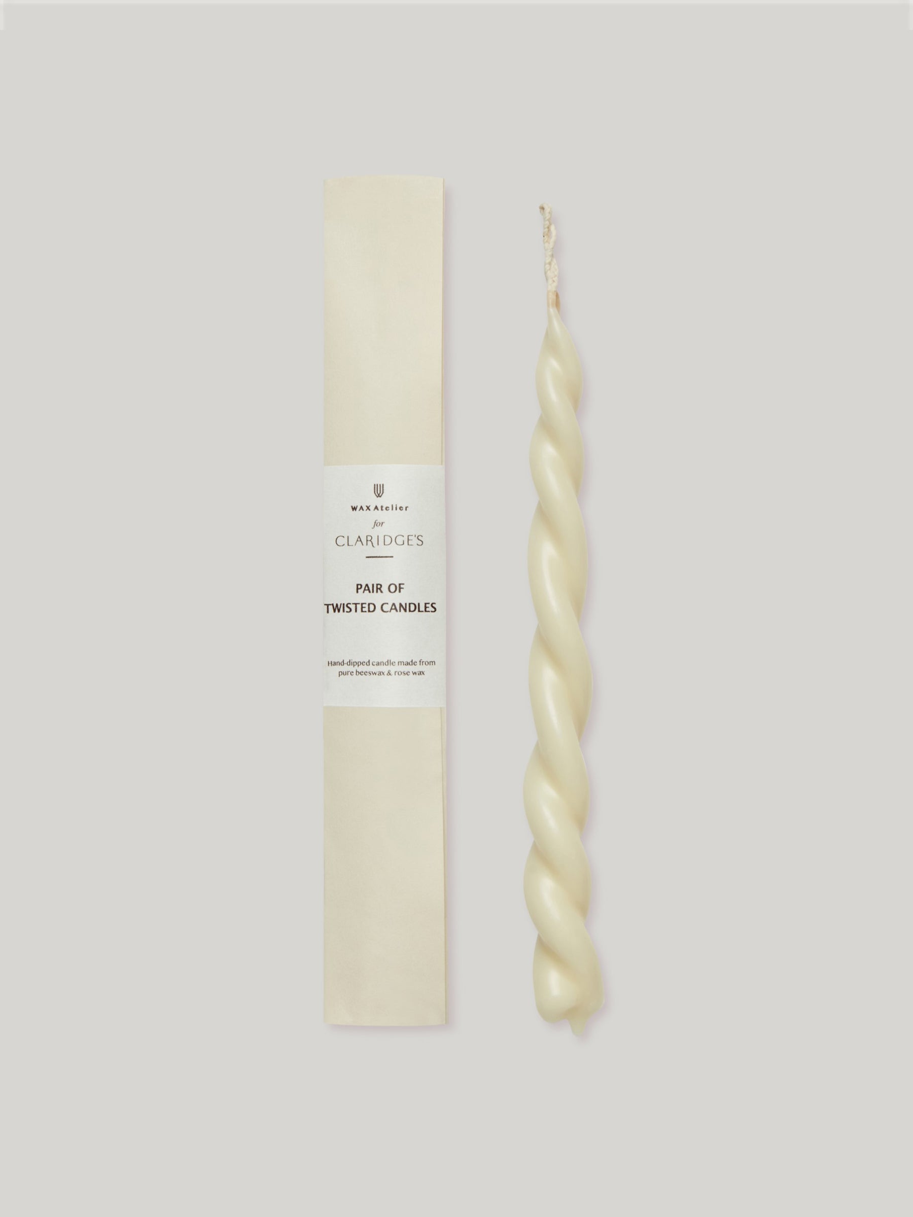 Wax Atelier Mother's Milk Twisted Candle