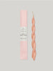 Wax Atelier Tea Rose Twisted Candle